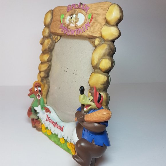 Vintage DISNEY Splash Mountain Bre'r Rabbit Bear Fox 3D Picture Frame Disneyland - Picture 7 of 16